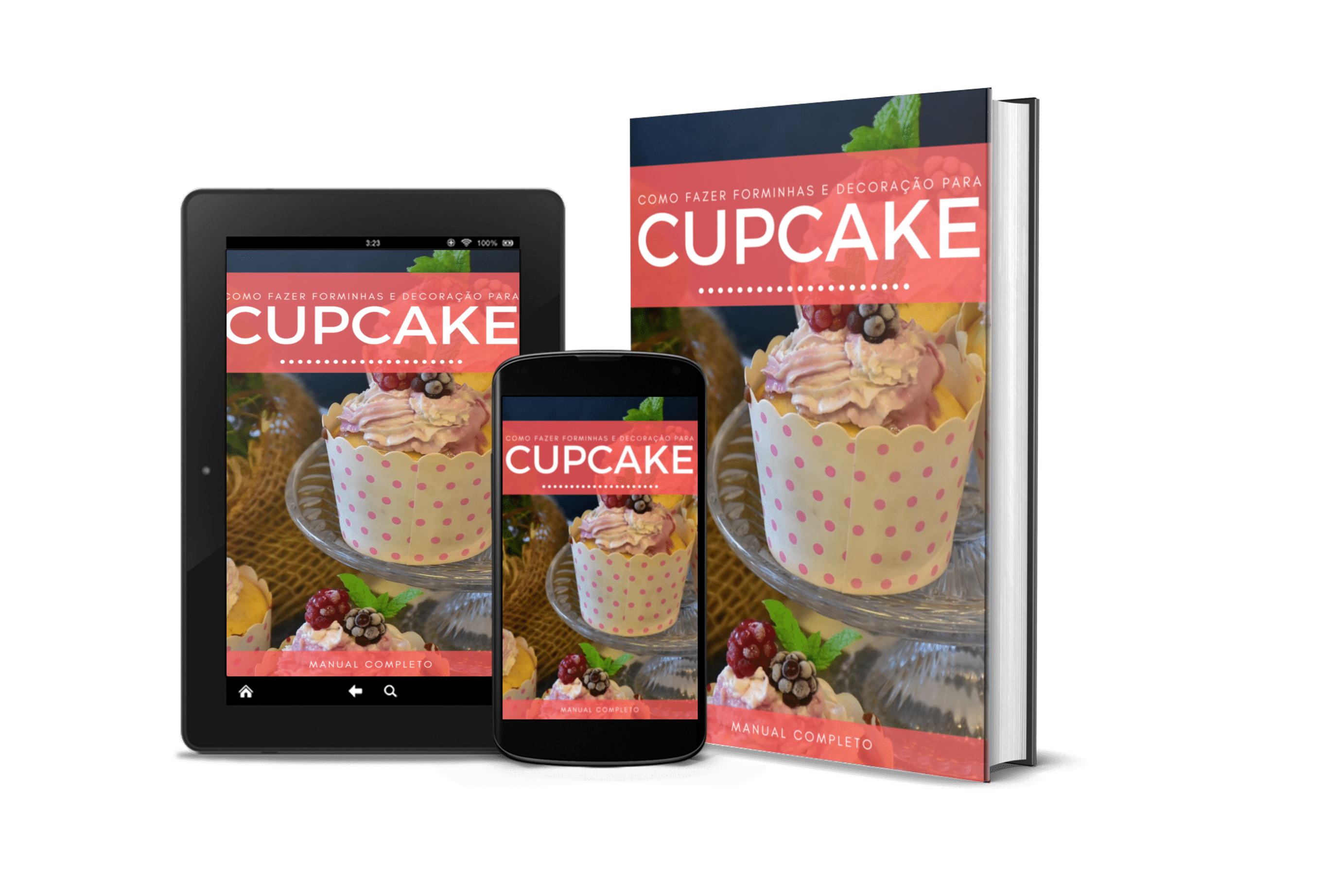 Ebook gratis Curso de Como Fazer Forminhas e Decoração para Cupcake