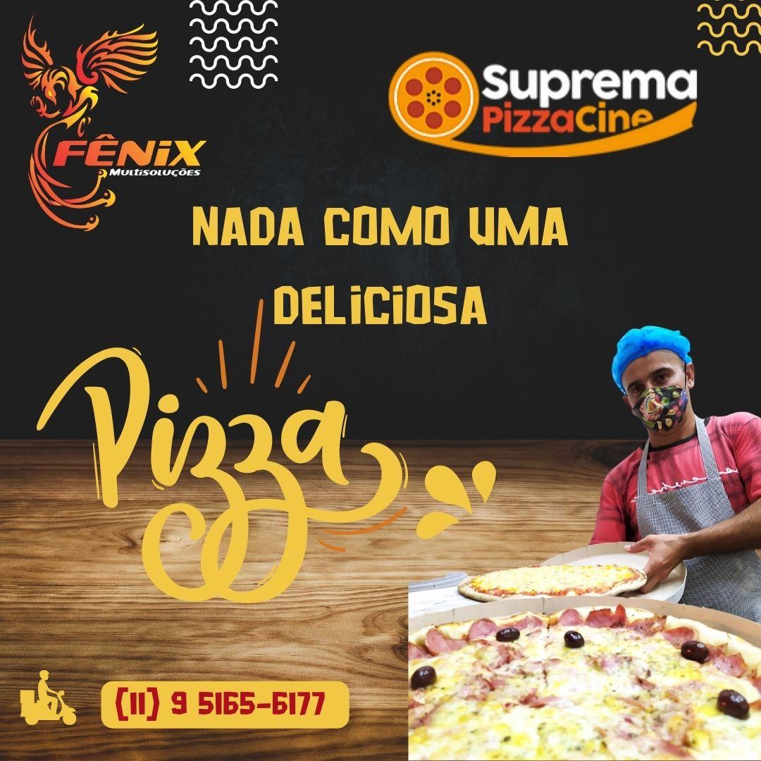 Nada como uma deliciosa pizza