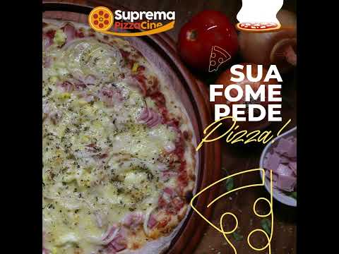 Sua Fome pede  pizza 🍕 deliciosa da Suprema chama (11) 2979-7768