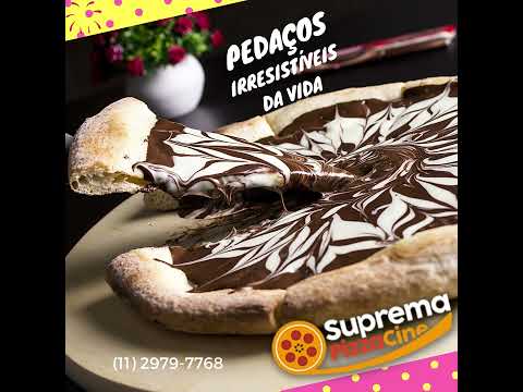 Pedaços irresistíveis da Vida Suprema Pizza Cine  Chama no ZAP (11) 9 5165-6177 Pizzaria Tradicional