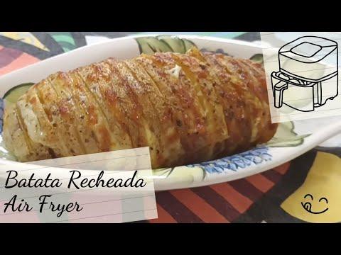 Batata Recheada na Air Fryer