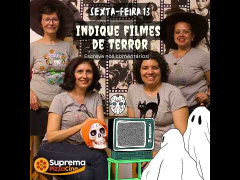 Sexta Feira 13 indica um filme de terror 🍕 #pizzariazonanorte #pizzariazn #supremapizzacine