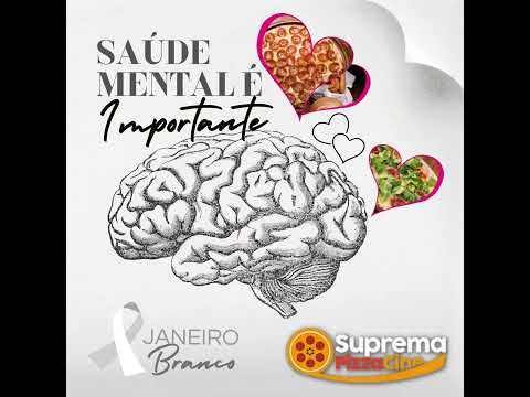 Saúde Mental é importante e uma bela pizza também é só pedir que levamos até você (11) 2979-7768