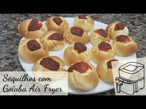 Como Fazer Sequilhos com Goiaba feito na Air Fryer