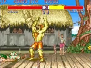 Guile vs Blanca  Ventinho do Guile! Bug Clássico no Street Fighter 2: O Ventinho do Guile!