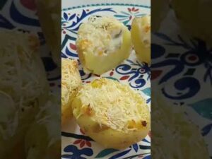 batata 🥔🍠 recheada na Air frier